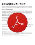 Awkward Sentences PDF