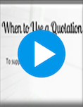 Integrating Quotations Video