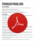 Pronoun Problems PDF