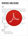 Purpose and Genre PDF