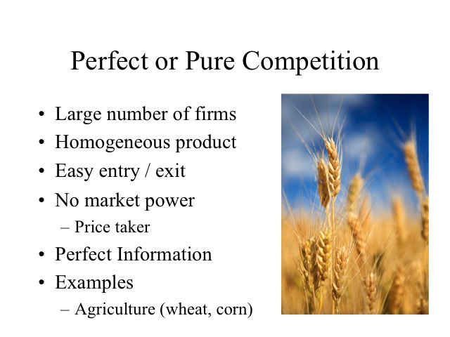 Perfect or Pure Competition