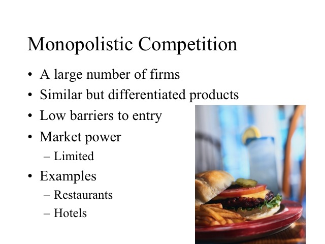 monopolistic competition definition