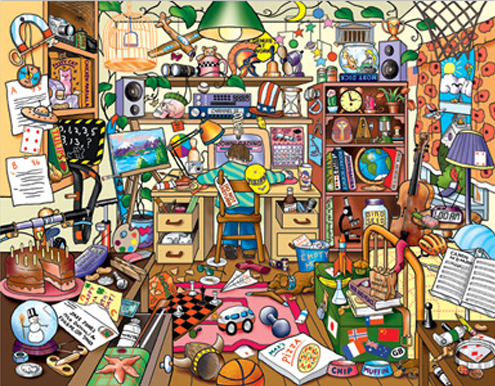 free clipart messy room - photo #6